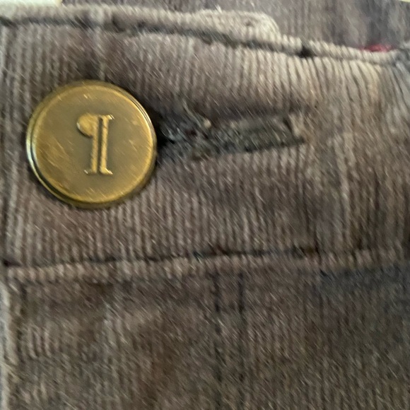 ANTHRO⭐️ Pilcro brown mini corduroy stretch pants serif size 28 - Picture 5 of 5